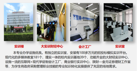 政府采购管理专业(省内唯一开设专业)